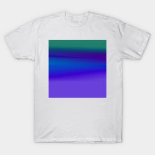 purple green blue abstract texture T-Shirt